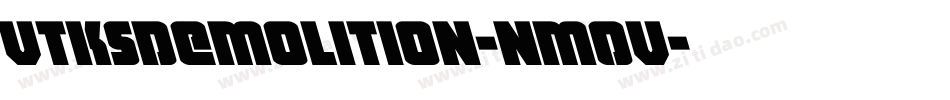 VtksDemolition-nm0V字体转换 VtksDemolition-nm0V字体转换