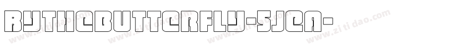 Bythebutterfly-5jEa字体转换