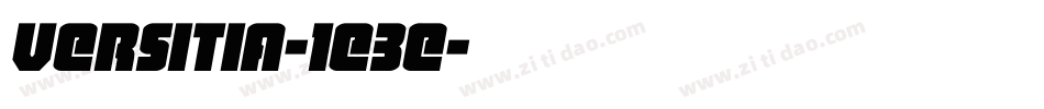 Versitia-1e3e字体转换