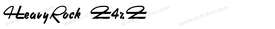 HeavyRock-Z4zZ字体转换