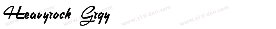 Heavyrock-Grqy字体转换