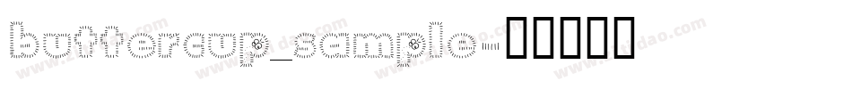 buttercup_sample字体转换