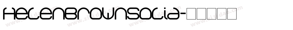 HelenBrownSolid字体转换