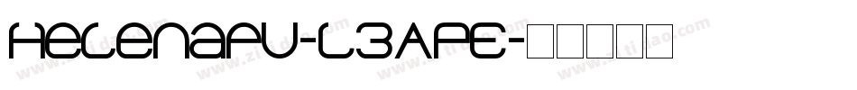Helenapu-L3APE字体转换