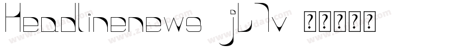 Headlinenews-jL7v字体转换