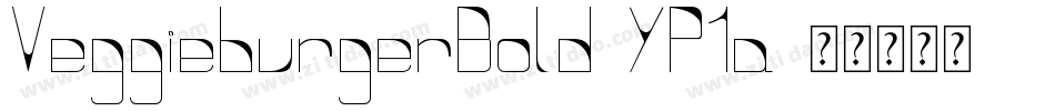 VeggieburgerBold-YP1a字体转换