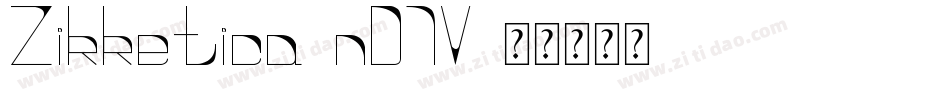 Zikketica-nD7V字体转换