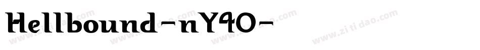 Hellbound-nY4O字体转换