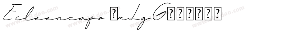 Eileencaps-mLgG字体转换