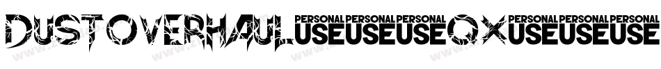 DustOverhaul-30qX字体转换