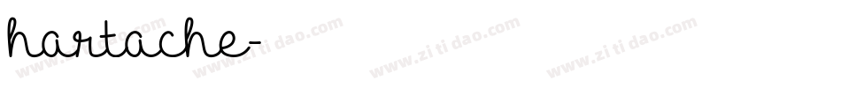 hartache字体转换