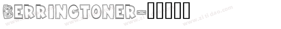 Berringtoner字体转换