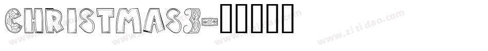 Christmas3字体转换