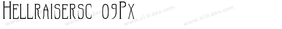 Hellraisersc-o9Px字体转换