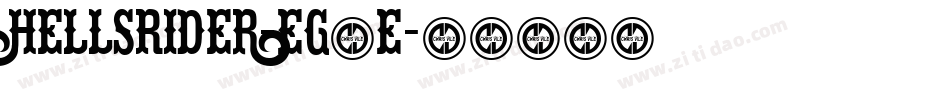 HellsRider-Eg8e字体转换