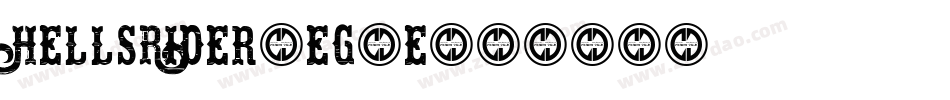 HellsRider-Eg8e字体转换