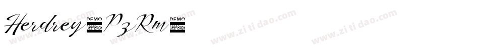 Herdrey-PzRm字体转换