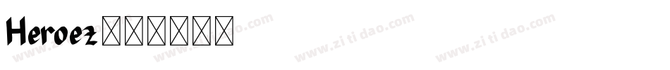 Heroez字体转换