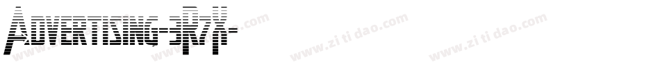 Advertising-3R7X字体转换