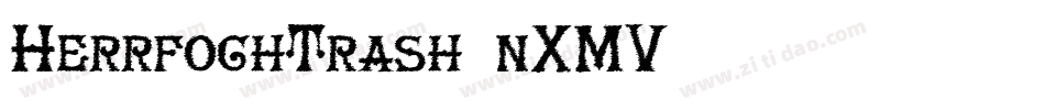 HerrfochTrash-nXMV字体转换