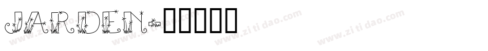 JARDEN字体转换