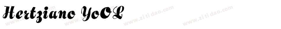 Hertziano-Yo0L字体转换