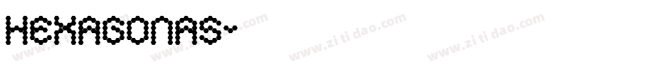 Hexagonas字体转换