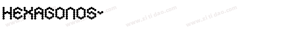 Hexagonos字体转换