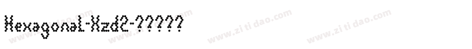 Hexagonal-Xzd2字体转换