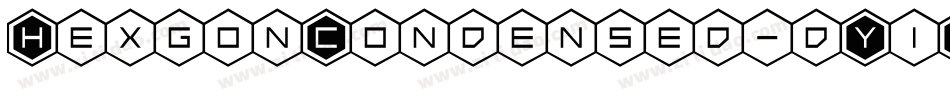 HexgonCondensed-dY1K字体转换