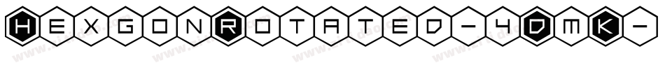 HexgonRotated-4DmK字体转换