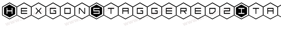 HexgonStaggered2Italic-aRj5字体转换