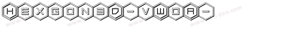 Hexgon3D-vWoA字体转换
