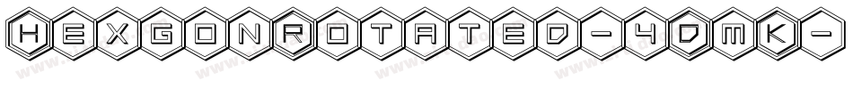 HexgonRotated-4DmK字体转换