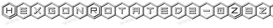 HexgonRotated2-0Z9z字体转换
