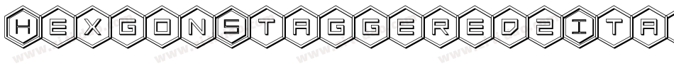 HexgonStaggered2Italic-aRj5字体转换