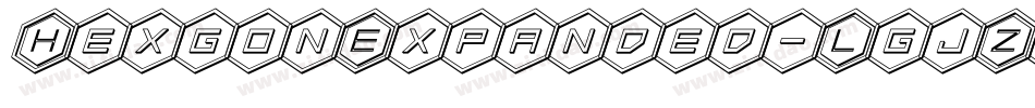 HexgonExpanded-LgjZ字体转换