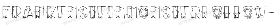 FrankensteinMonsterHollow-pv2Z字体转换
