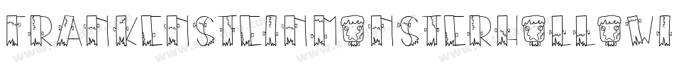 FrankensteinMonsterHollowInv-D4P0字体转换