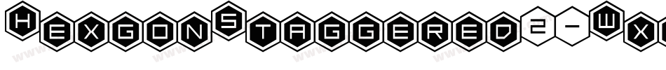 HexgonStaggered2-WxjA字体转换