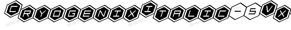 CryogenixItalic-5VxV字体转换