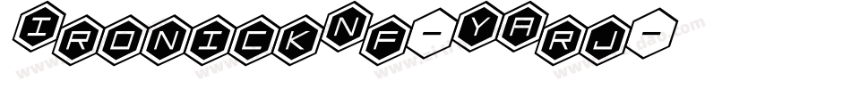 IronickNf-YArj字体转换