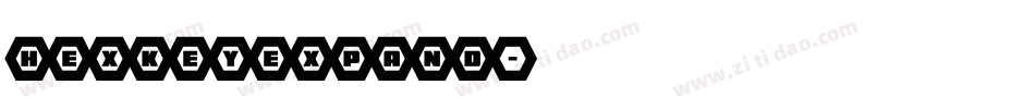 hexkeyexpand字体转换