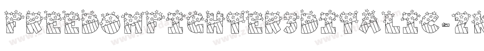 FreedomFighter3DItalic-zKa3字体转换
