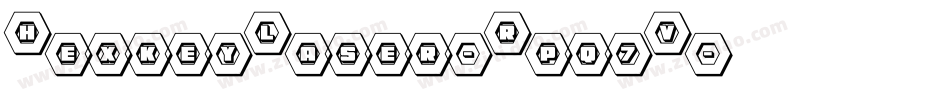 HexkeyLaser-Rpq7V字体转换