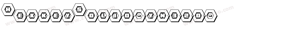 HexkeySolid-yw32d字体转换