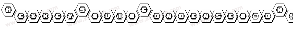 HexkeySolidCondensed-8M4EM字体转换