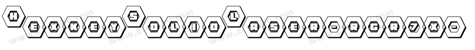 HexkeySolidLaser-rgr7x字体转换