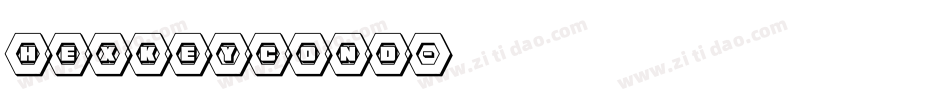 hexkeycond字体转换