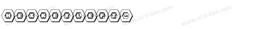 hexkeyleft字体转换
